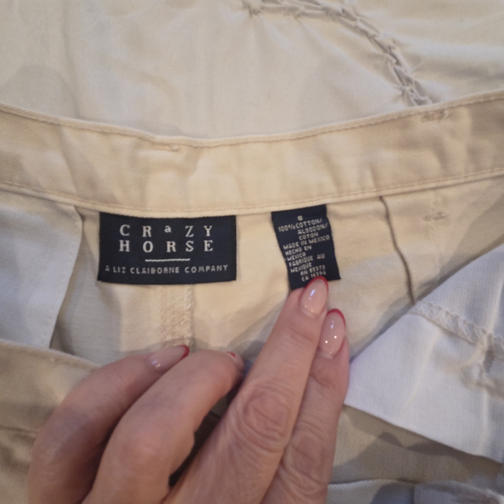 Vintage Liz Claiborne Crazy Horse High Waist Shorts - Picture 4 of 6